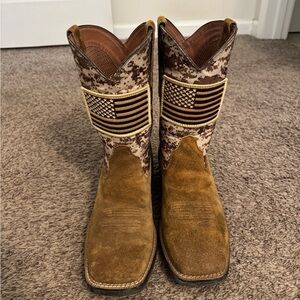 Brown Camo Men's Western Boots